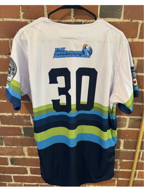 Worcester Bravehearts Team Issued Jersey. On Field Authentic. #30 men’s size 46